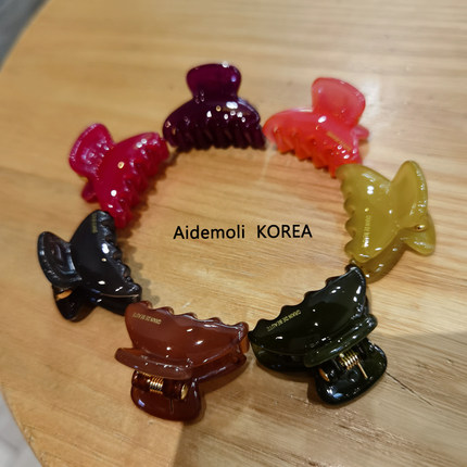 韩国进口 AZNAVOUR/AZ 发饰小巧好用时髦chic小发抓/抓夹7色