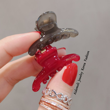 韩国进口 AZNAVOUR/AZ 发饰小巧精致时髦chic抓夹发抓11色入