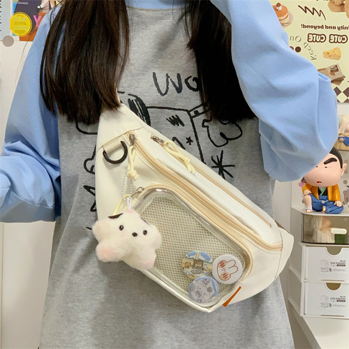 单肩包休闲潮流2024新款