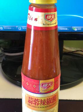 广东廉江特产安铺特产辣椒酱穗天蒜蓉辣椒酱送礼好品
