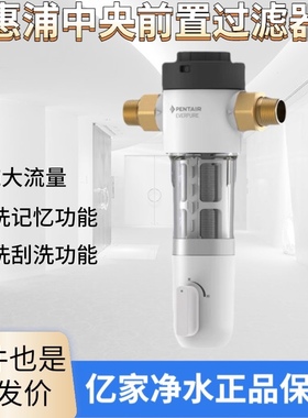 滨特尔爱惠浦前置过滤器反冲洗家用B140管道中央净水器EVP-P40B