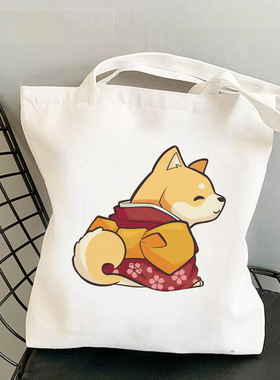 Palestine Cities Names印花帆布袋单肩包折叠袋手提袋购物袋跨境