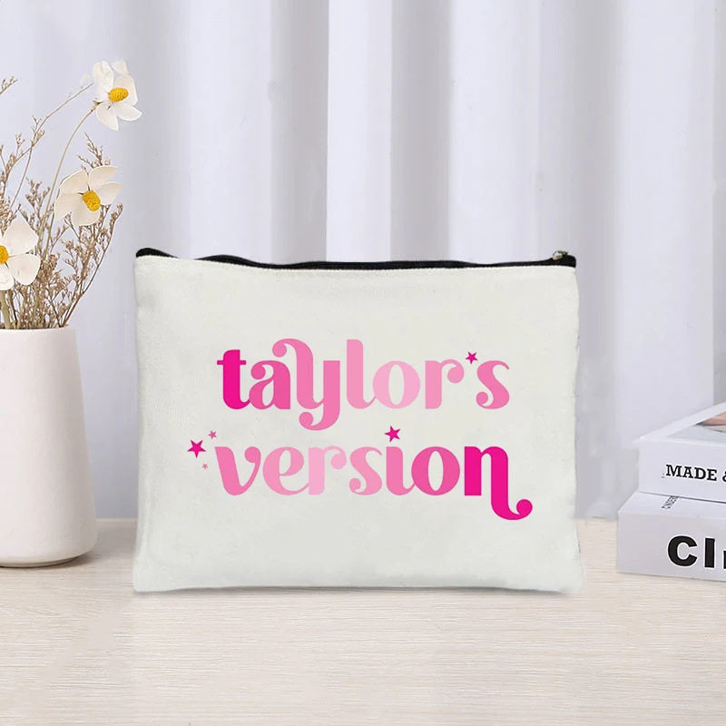 外贸跨境Taylor Music Swifter专辑印花化妆包帆布袋铅笔袋零钱包,箱包皮具/热销女包/男包,手拿包,淘宝优惠券,粉丝福利购,淘宝优惠卷