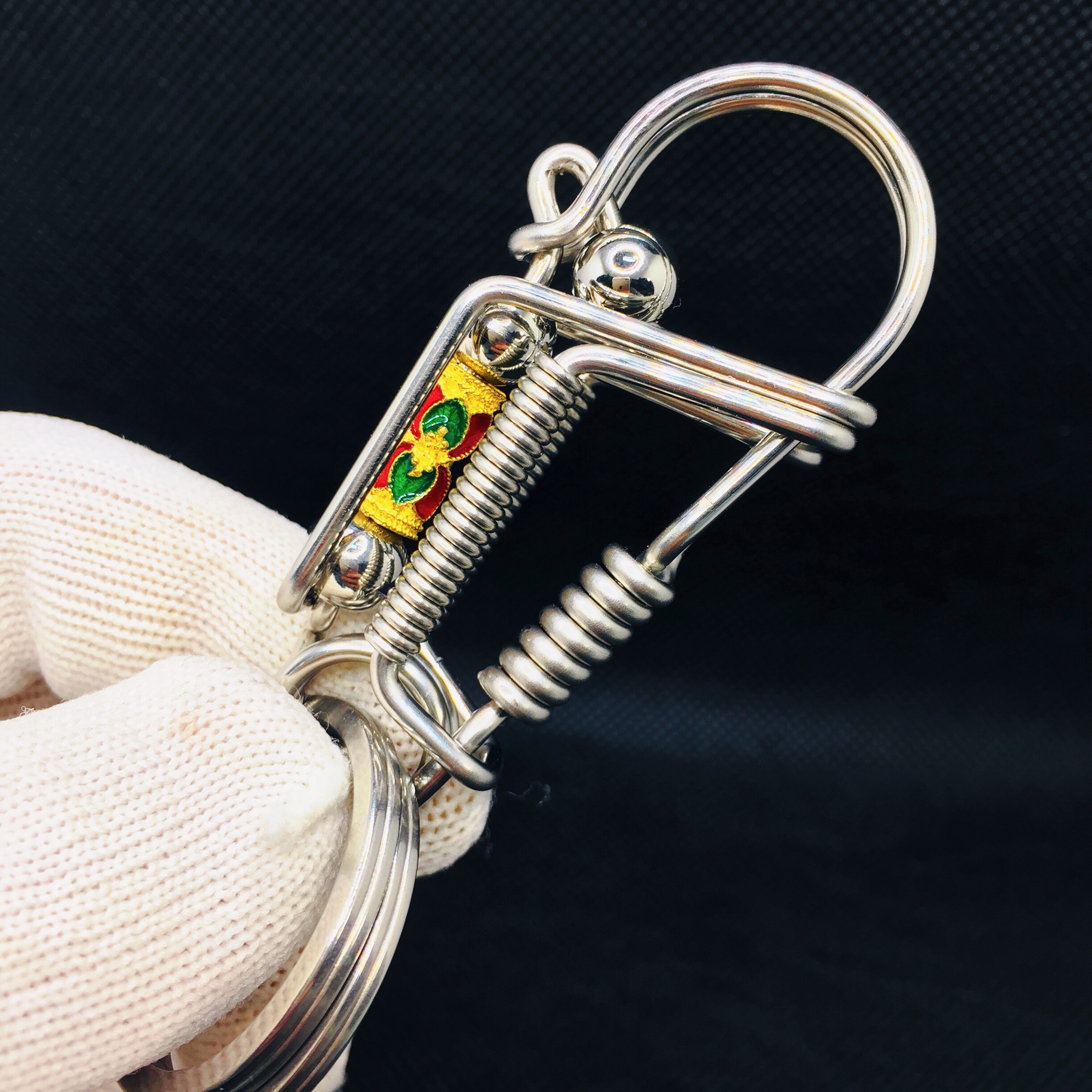 小鸟不锈钢手工网红钥匙扣