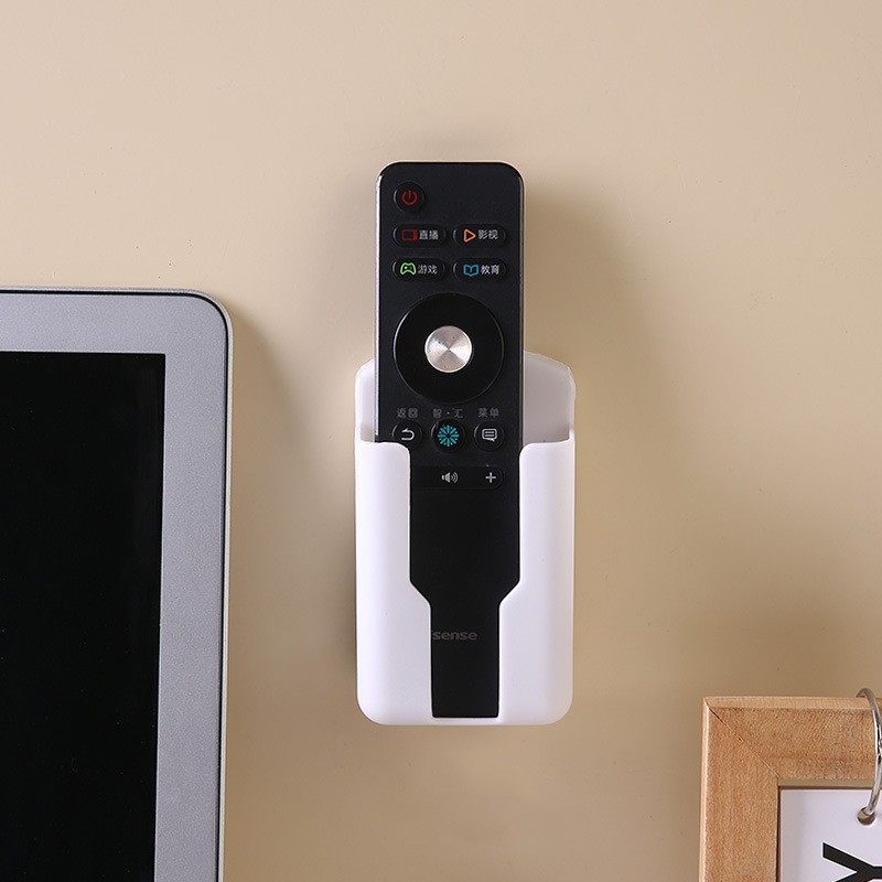 放智能马桶遥控器壁挂式免打孔固定架子卫生间遥控器挂墙上收纳盒