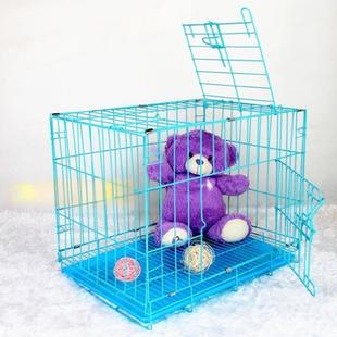 铁网片猫笼狗笼密网猫笼子家用室内鸡笼闭式加粗可拆洗防滑网围栏