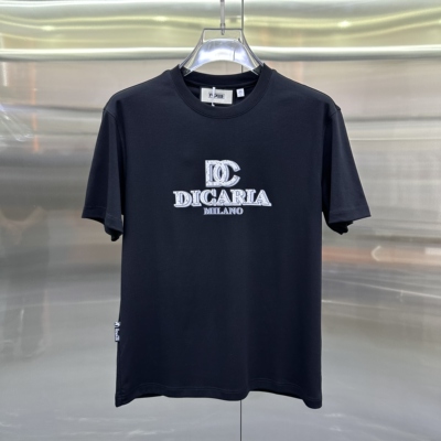 男士夏季字母印花短袖T恤免烫