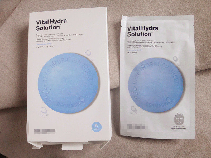 带防伪贴~韩国柜15/片~蒂@jia~@婷蓝色药丸面膜 深补水能掐出水来