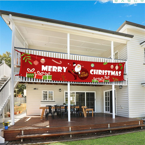 Merry Christmas banner letter banners holiday party decorate