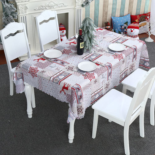 New Christmas decorations Printed tablecloths home decor桌布