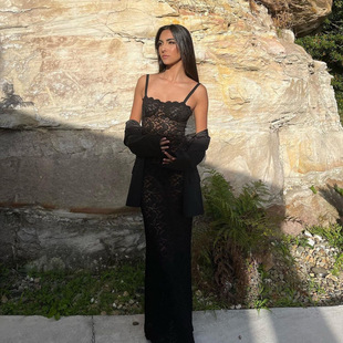 sexy lace strap women dress suspender Summer fit 吊带裙 slim