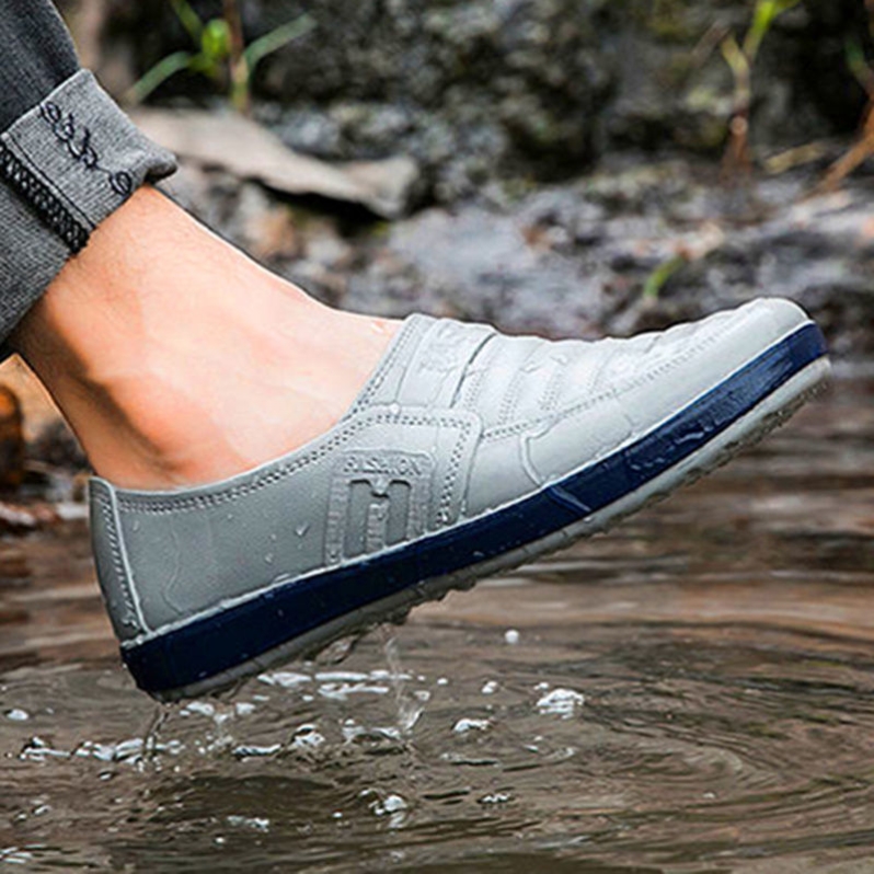 雨鞋耐磨防水防滑男鞋