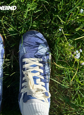 3unbind·3B德训鞋【海沟】复古休闲男夏季拼色软底低帮运动板鞋