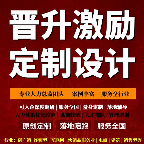 薪酬设计与绩效考核全案薪酬绩效设计定制绩效考核方案设计定制