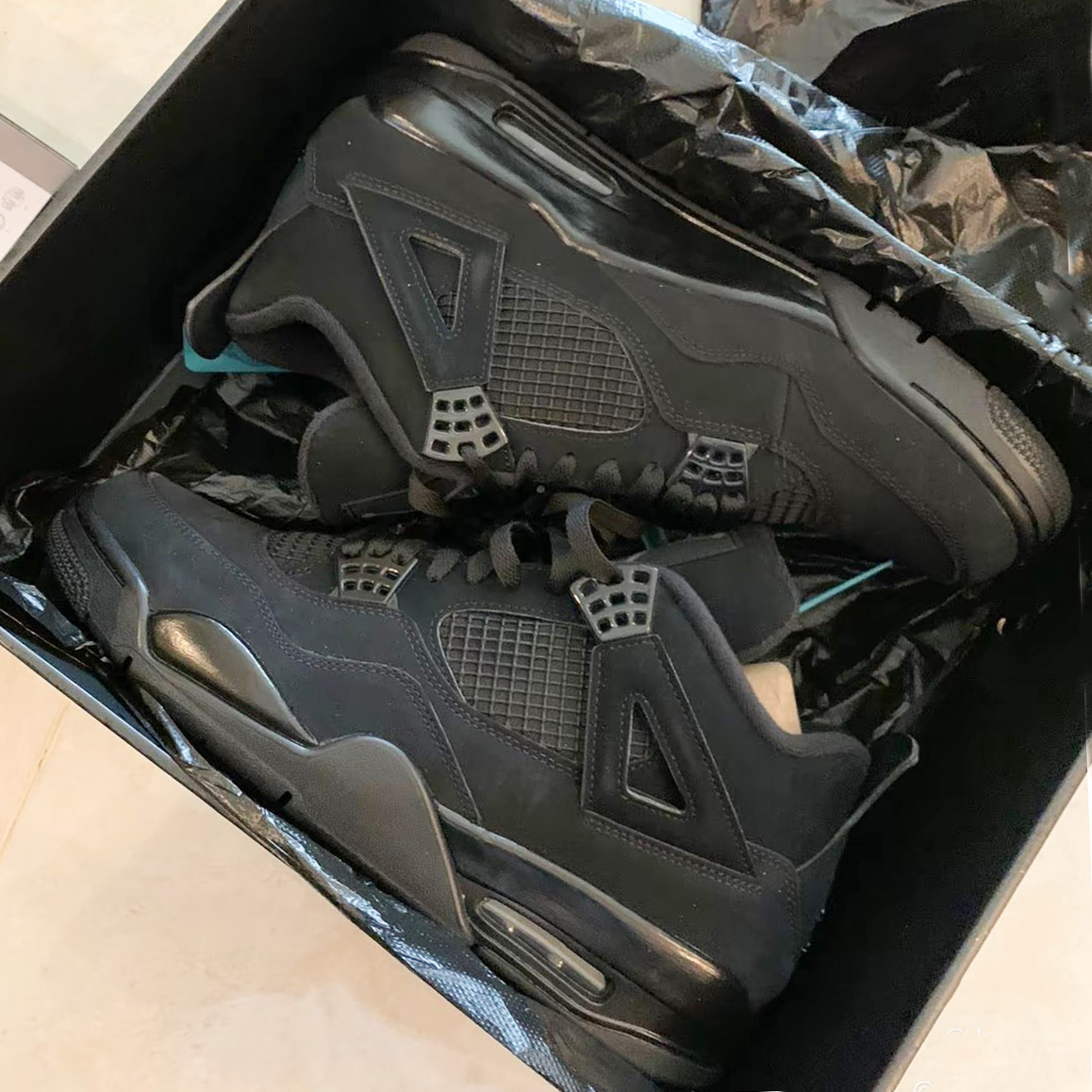 2025新款专柜正品AJ4黑猫男鞋