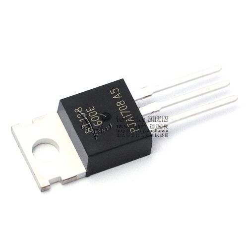 芯片双向可控硅 BT138-600E BT138 12A/600V晶闸R管TO-220 (2个)