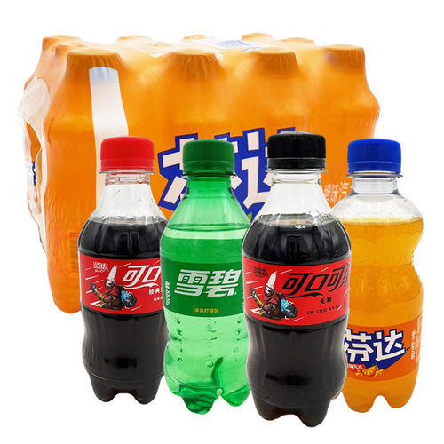 可口可乐雪碧芬达300ml*12瓶