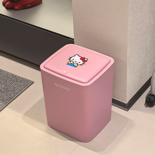 hellokitty垃圾桶高颜值ins风室内家用2026新款客厅宿舍超大容量