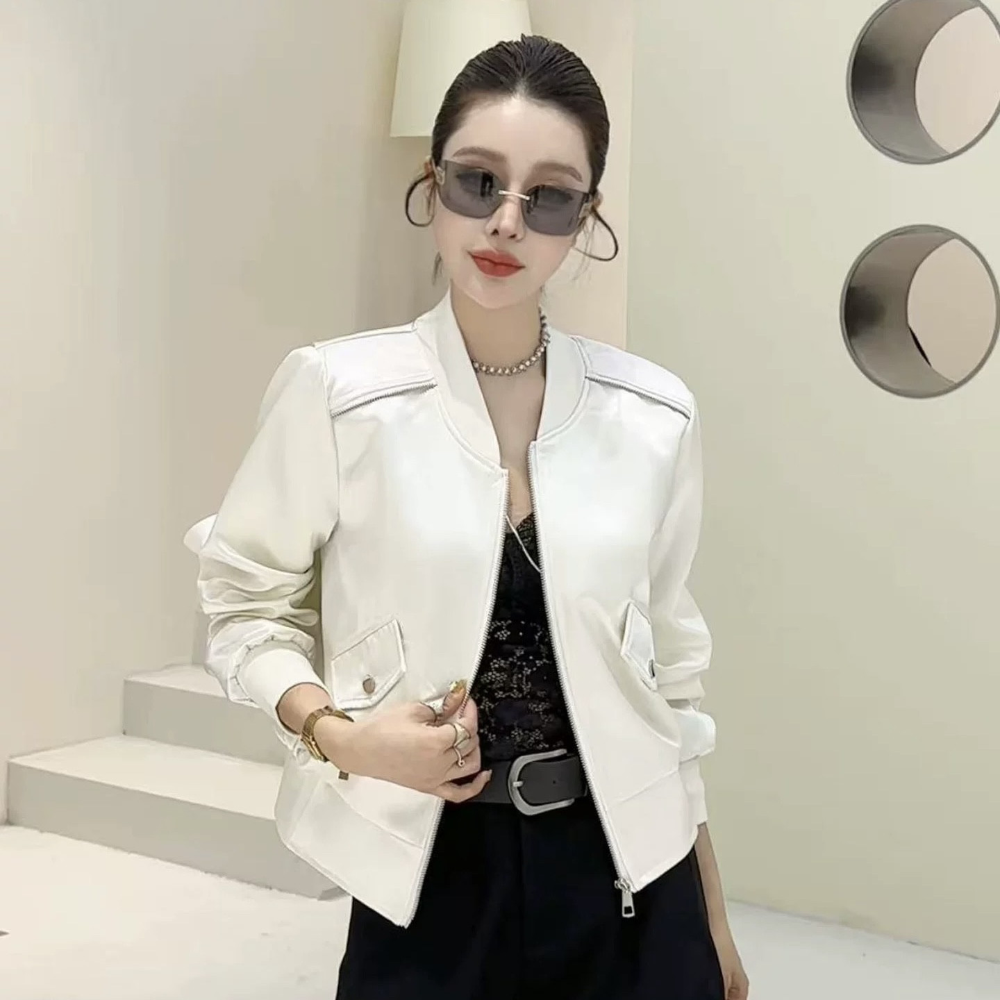 早春精致外套女款开春季韩系绝美短外套