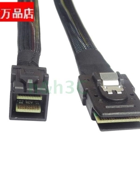 直销Mini SAS线全新SFF 8643转SFF 8087阵列卡背板转接线50CM 1米