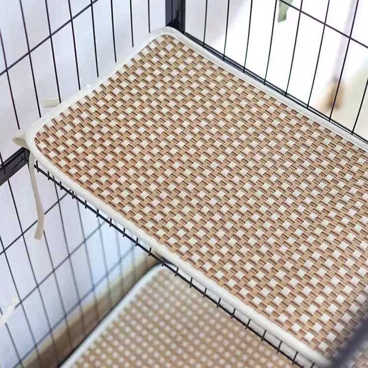 猫笼专用平台垫夏季降温睡觉用兔子凉席睡垫狗笼床垫猫窝宠物垫子