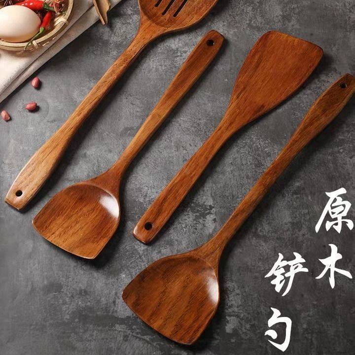 酸枣木铲子长柄木锅铲不伤锅木铲不粘锅专用木锅铲炒菜铲子煎铲