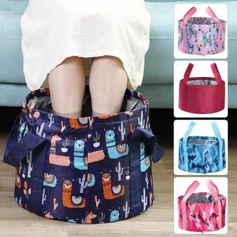 旅行可折叠便携式水盆旅游泡脚桶大号洗衣袋洗漱小脸盆泡脚袋水,户外/登山/野营/旅行用品,水盆,淘宝优惠券,粉丝福利购,淘宝优惠卷