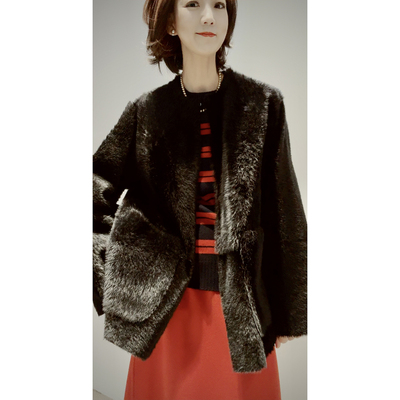 欧洲進口lacon/双面穿】静奢老钱