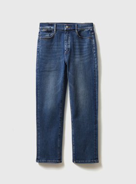 【KZ0211323】穿上就是筷子腿 超柔高弹显瘦直筒九分牛仔裤女