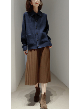 【不染色系列】25年*禾新款㊣100牦牛绒｜近500高克｜多用领 开衫