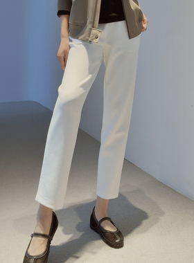 26春新【裸感空气超模裤/轻运动风_gao弹0压】显瘦好穿/休闲长裤