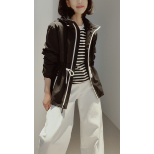 可调节收腰 防风防水 可收纳帽兜户夹克风衣 户外功能性