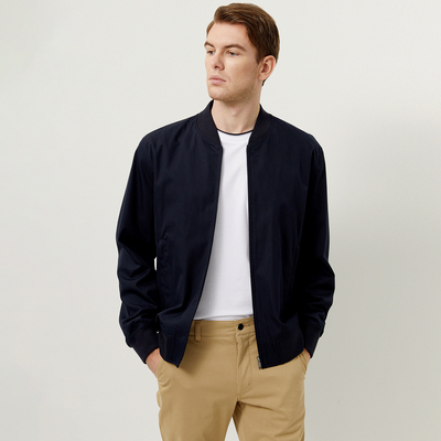 【WT0520132】進口防水功能性面料 old school男士王炸棒球服外套