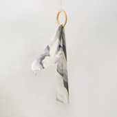 桑蚕丝—几何氧气 春意阑珊 印花丝巾 PJ0605964