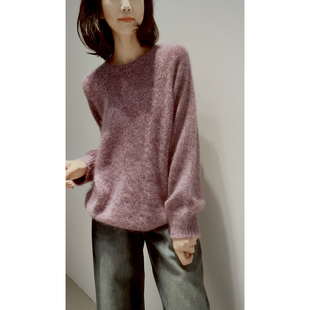 璀璨の星闪【花式羊毛羊绒/奢华金豆+拉绒/300克+】绝美混色/套衫