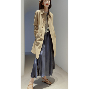 双色双面 26春新 100精梳_长绒棉 60支 薄风衣外套 BBR双穿风衣