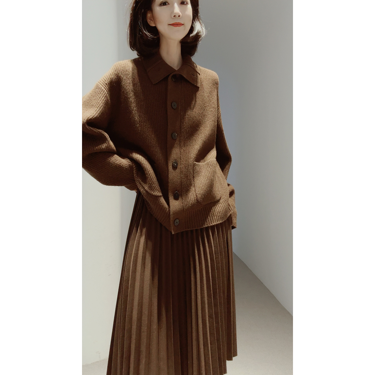 【不染色系列】25年*禾新款㊣100牦牛绒｜近500高克｜多用领 开衫