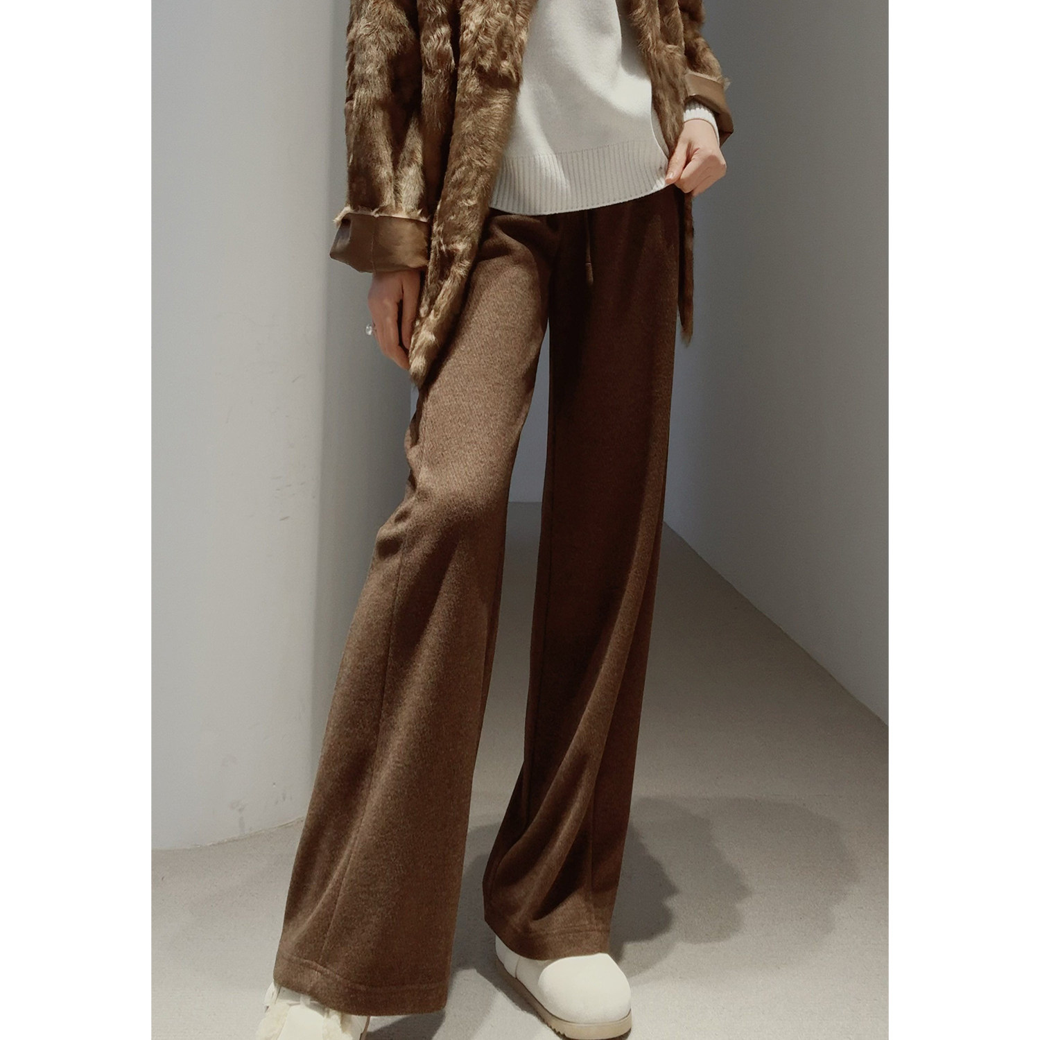 26新 行云流水温暖大长腿 "醋酸羊毛/磨毛"百搭好穿/直筒休闲神裤,女装/女士精品,休闲裤,淘宝优惠券,粉丝福利购,淘宝优惠卷