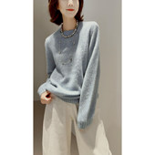 禾同款 针织衫 丝羊绒 蓬松 26新 CleanFit 亲肤暖柔 混色夹花