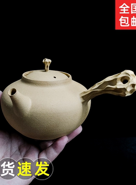 成竹复古段泥全手工茶壶