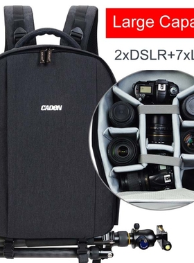 CADeN D10 USB SLR CameraBag Professional Waterproof Portable