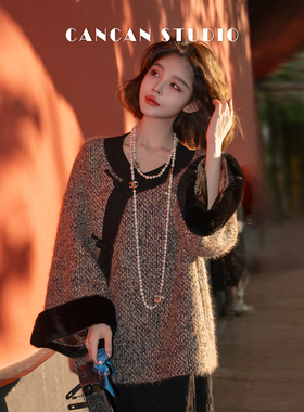 CANCAN STUDIO【金玉宴】新中式原创设计上衣G77373