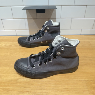 A10511C 舌复古黑灰高帮休闲帆布鞋 CONVERSE匡威All Star男女厚鞋