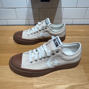 A13475C 板鞋 CONVERSE匡威Star Player76浅棕色男女复古星箭休闲鞋