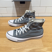 复古透气帆布鞋 Star灰绿高帮男女休闲鞋 A15953C All CONVERSE匡威