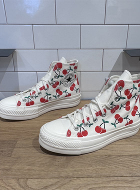 Converse/匡威女子高帮帆布鞋