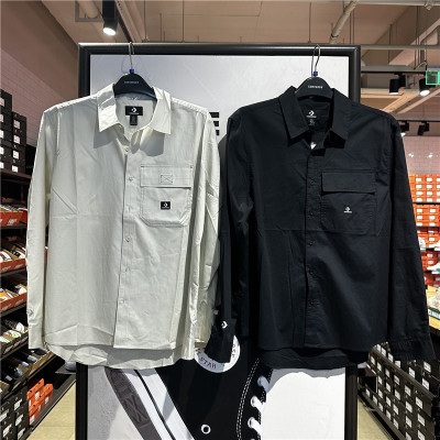 Converse/匡威男子翻领长袖衬衫
