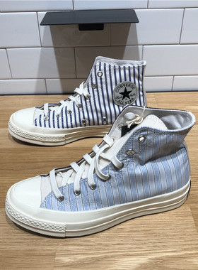 Converse匡威新款1970S男女款鸳鸯配色高帮休闲透气帆布鞋A00457C