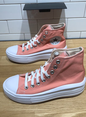 Converse/匡威女高帮增高帆布鞋