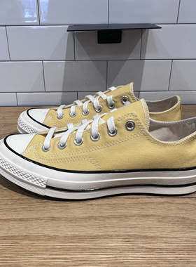 CONVERSE匡威1970S落叶黄黄色男女低帮运动休闲复古帆布鞋A10528C